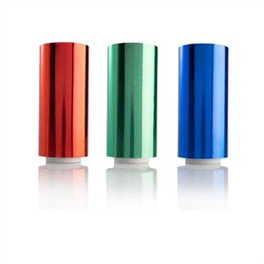 Barvna aluminijasta folija